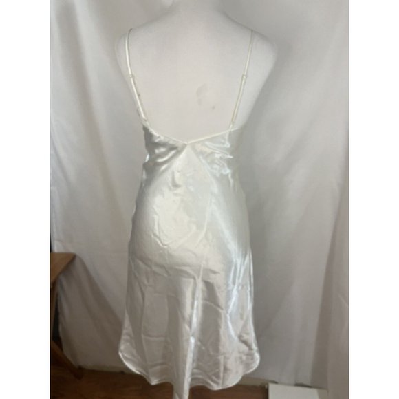 Victorias Secret Nightgown Slip Lingerie Off White 90s Womens Small Long - Picture 8 of 15